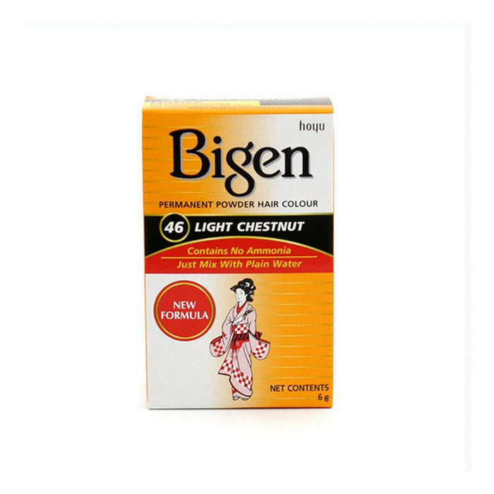 Vopsea Permanentă Bigen 46 Light Nº46 Light Chestnut (6 gr)