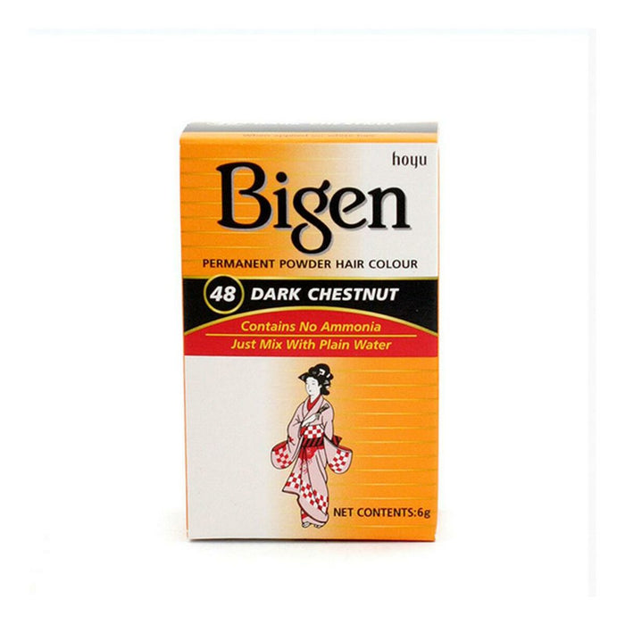 Vopsea Permanentă Bigen Nº48 Dark Chestnut (6 gr)