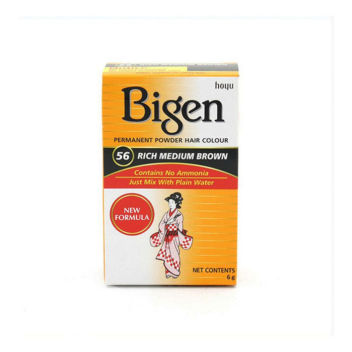Vopsea Permanentă Bigen 56 Rich Nº56 Rich Medium Brown (6 gr)