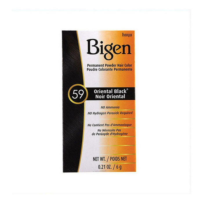 Vopsea Permanentă Bigen 59 Oriental Sub formă de pudră Negru (6 g)