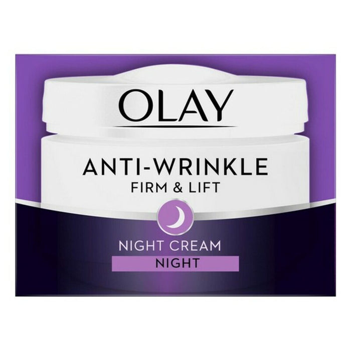 Cremă Anti-aging de Noapte ANti-Wrinkle Olay Live in Morrisons 50 ml