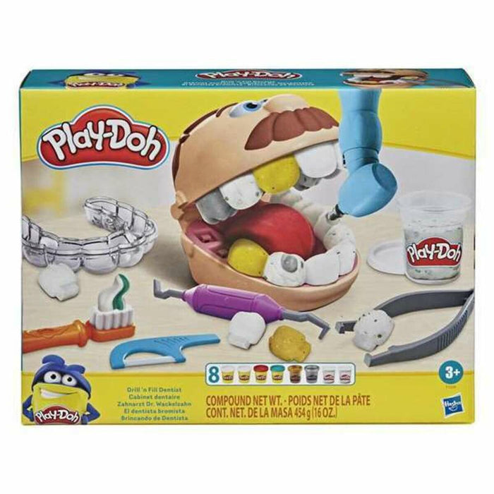 Joc de Plastilină Play-Doh F1259 8 botes Dentista