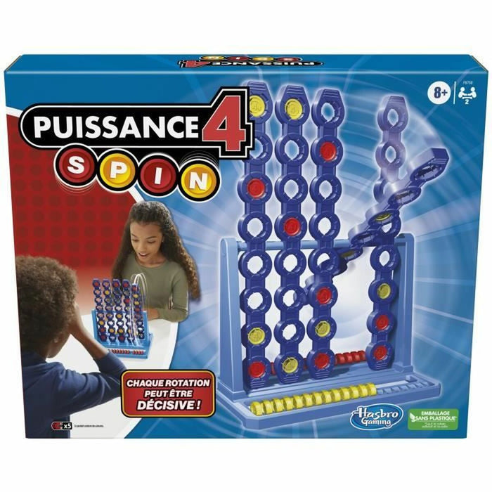 Joc de Masă Hasbro Puissance 4 Spin (FR)