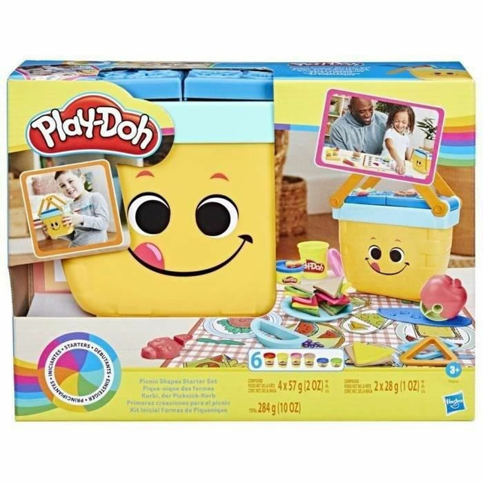 Joc de Plastilină Play-Doh PICNIC SHAPES STARTER SET Multicolor