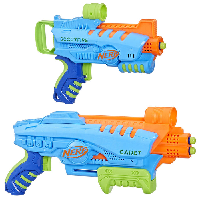 Set 2 Pistoale cu Săgeți Nerf Elite Junior Ultimate Starter Set