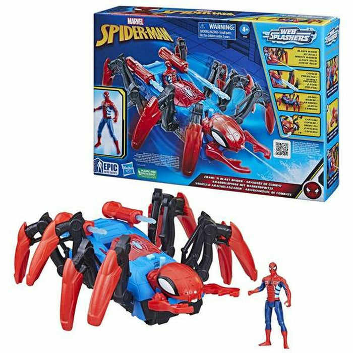 Set de Jucării cu Vehicule Hasbro Spiderman Lansator de proiectile