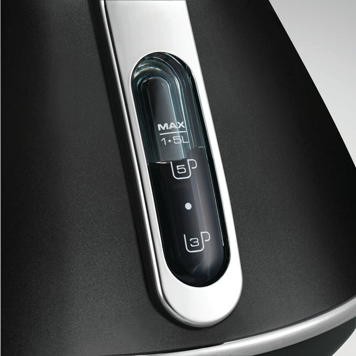 Fierbător Morphy Richards Evoke Retro Negru Metal 2200 W 1,5 L