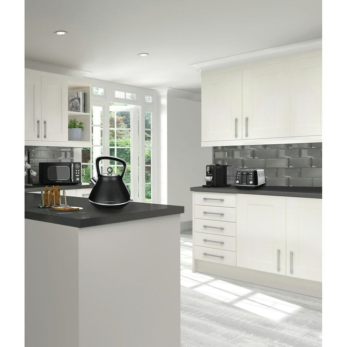 Fierbător Morphy Richards Evoke Retro Negru Metal 2200 W 1,5 L