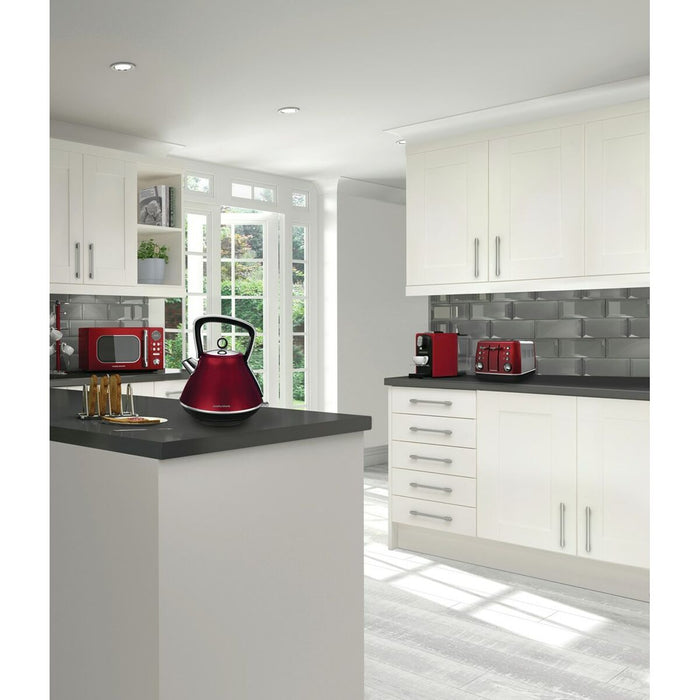 Fierbător Morphy Richards Evoke Retro Roșu Metal 2200 W 1,5 L