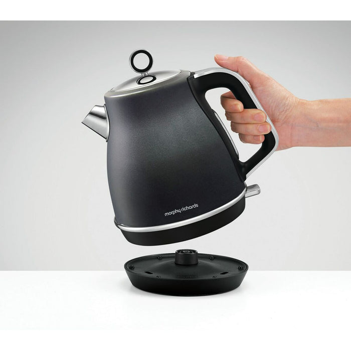 Fierbător Morphy Richards Evoke Negru Metal 2200 W 1,5 L