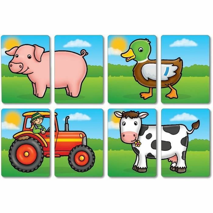 Joc Educativ Orchard Farmyard Heads & Tails (FR)