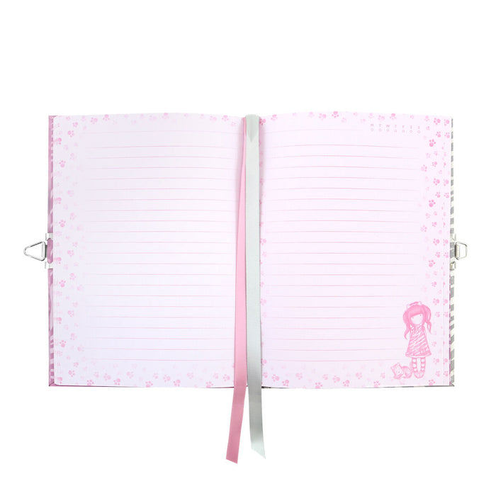 Agendă cu Accesorii Gorjuss Ruby wild Gri 25 x 25 x 2.8 cm