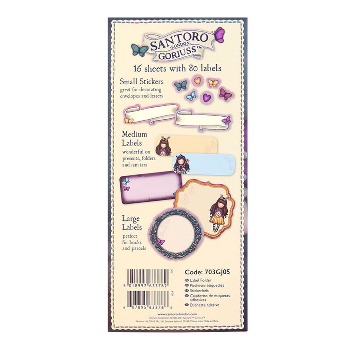 Autocolante Gorjuss Curiosity (80 Piese)