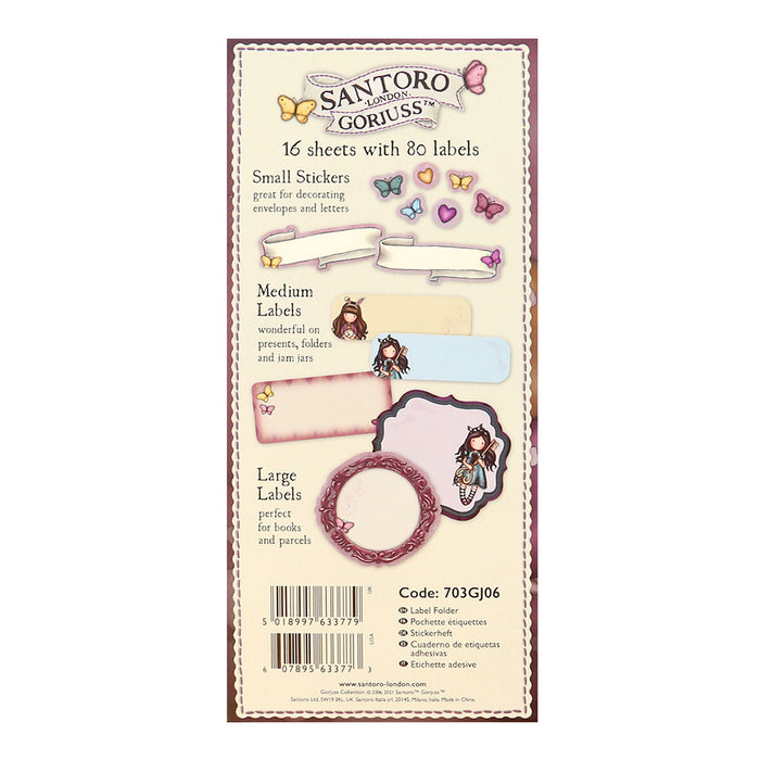 Autocolante Gorjuss Just one second (80 Piese)