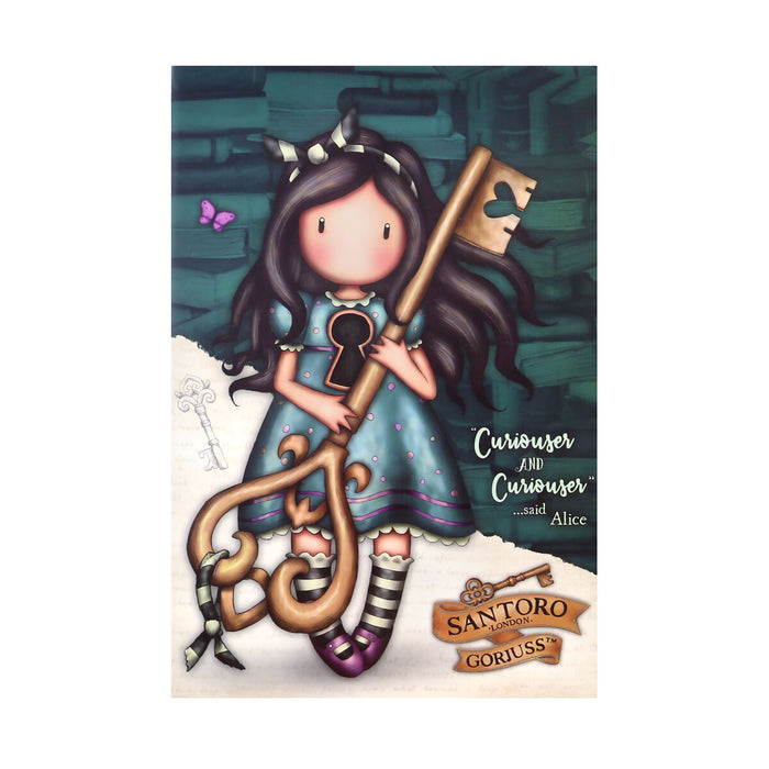 Set de Papetărie Gorjuss Curiosity Gri Verde