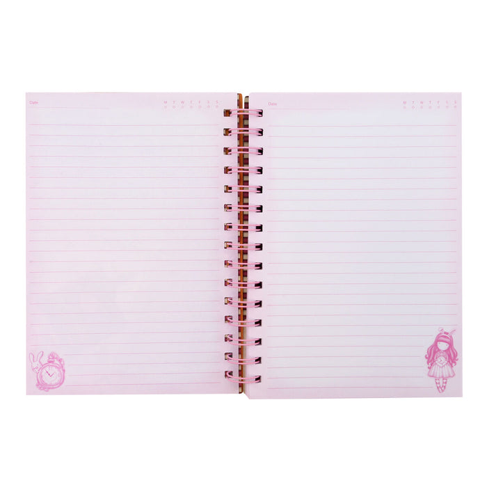 Caiet cu Inele Gorjuss Just one second Somon