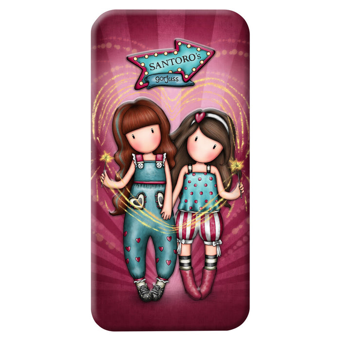 Penar Școlar Gorjuss Fireworks Castaniu (9 x 19 x 24 cm)