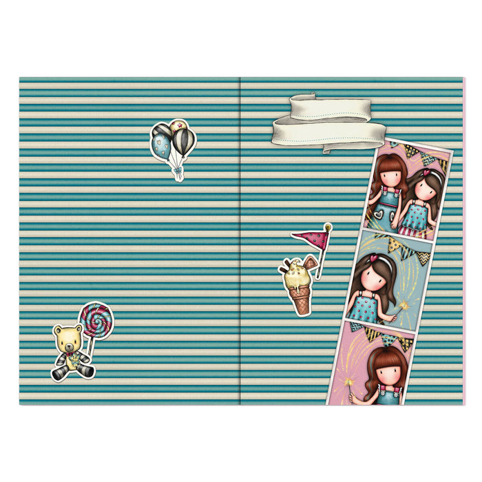 Jurnal Gorjuss Fireworks Castaniu (12.8 x 17.5 x 2 cm)