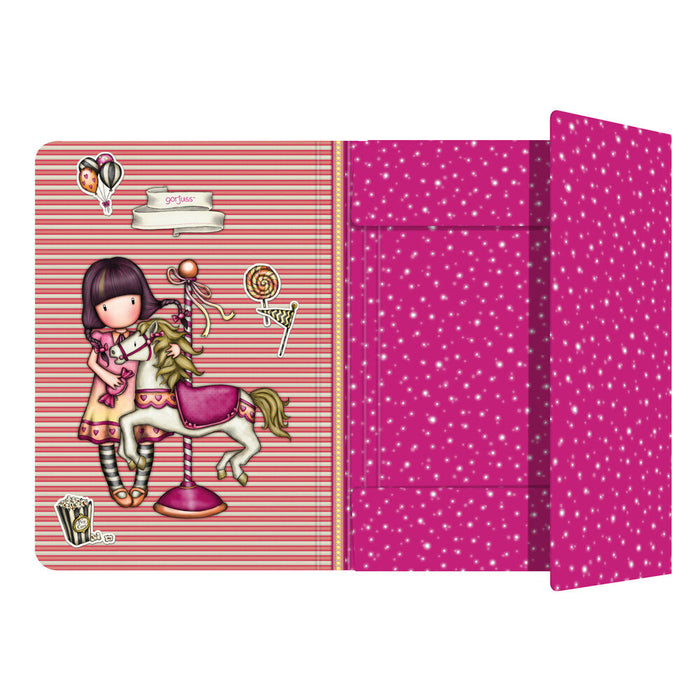 Dosar Gorjuss Carousel A4 Somon (24.8 x 9 x 33.4 cm)