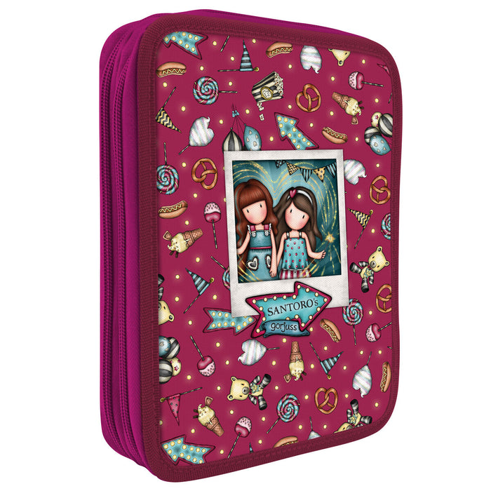 Creion dublu Gorjuss Fireworks Castaniu (46 Piese)