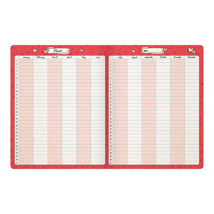 Agendă Gorjuss Carousel (11.5 x 14.5 x 2 cm)