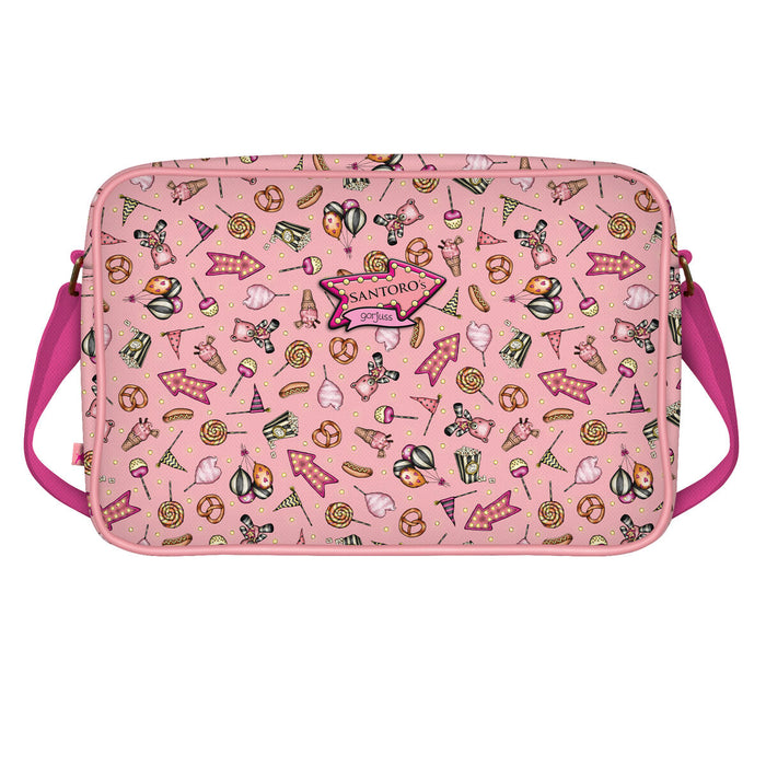 ghiozdan de școală Gorjuss Carousel Somon (35 x 26.5 x 10.5 cm)