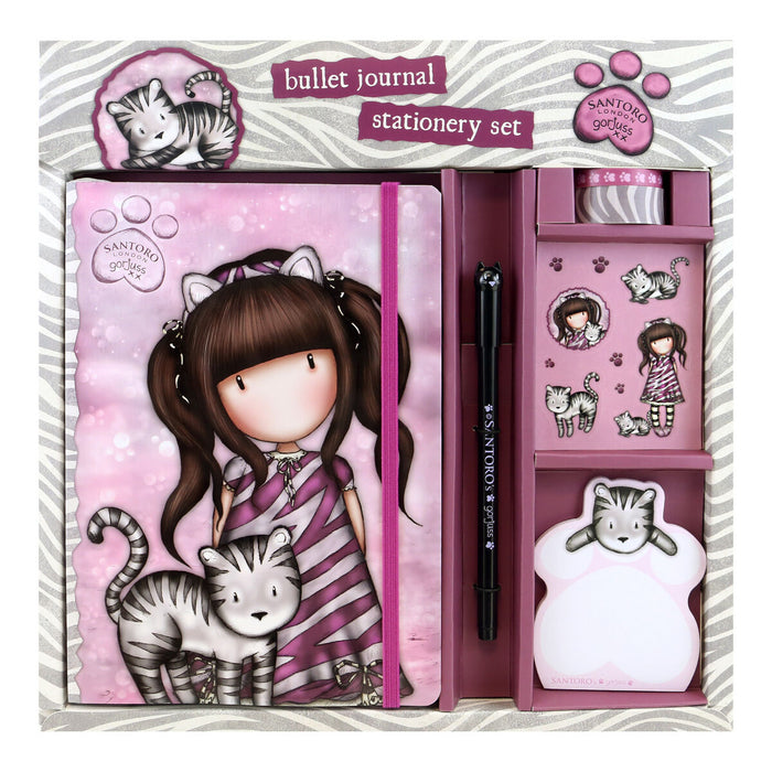 Set de Papetărie Gorjuss Ruby wild Roz Gri