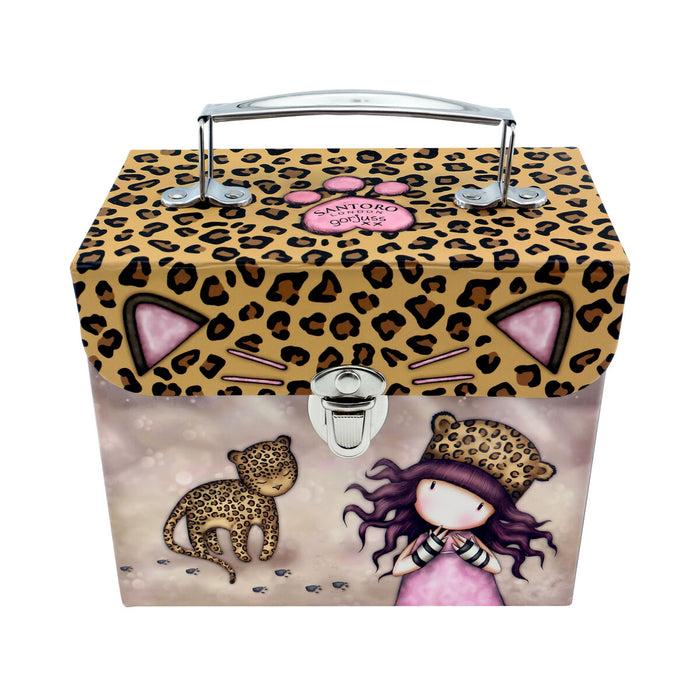 Cutie de depozitare Gorjuss Purrrrrfect love Carton (16 x 13,4 x 9 cm)
