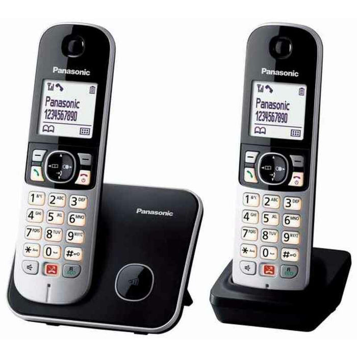Telefon fără Fir Panasonic KX-TG6852SPB Negru