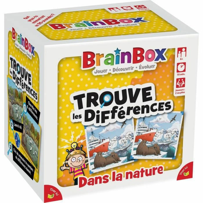 Joc de Masă Asmodee BrainBox Nature (FR)