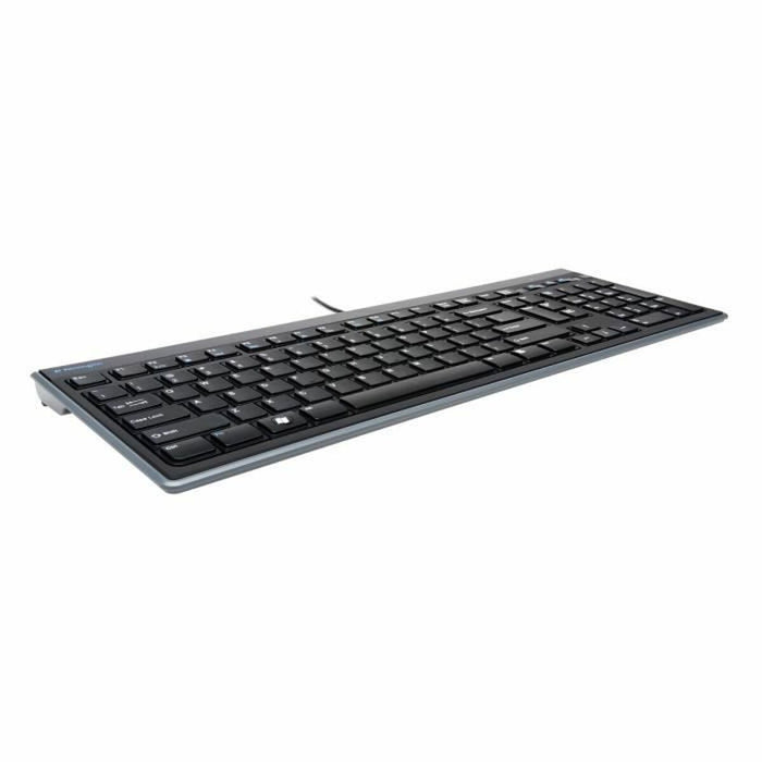 Tastatură Kensington Advance Fit AZERTY Negru Negru mat Franceză AZERTY
