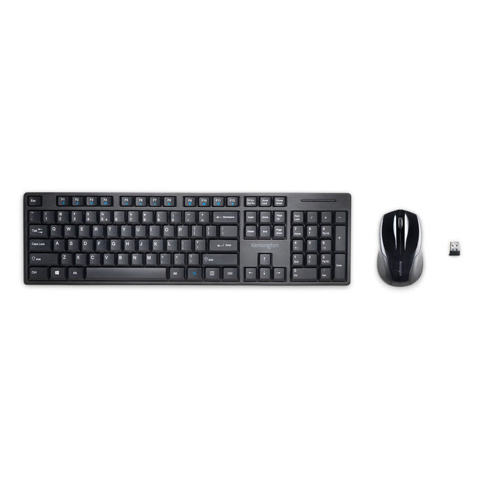 Tastatură și Mouse Fără Fir Kensington Negru Qwerty Spaniolă QWERTY