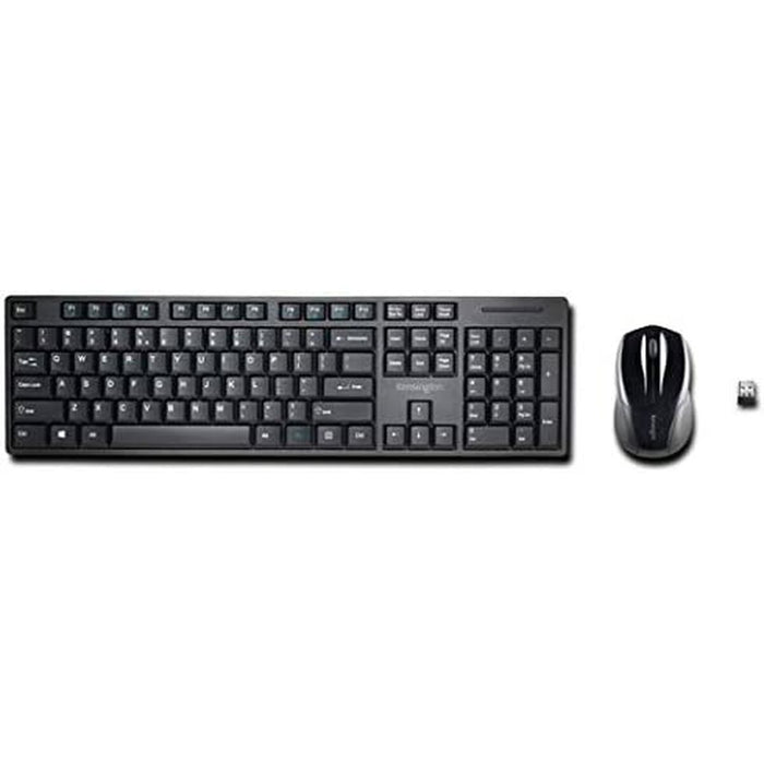 Tastatură și Mouse Fără Fir Kensington Negru Qwerty Spaniolă QWERTY