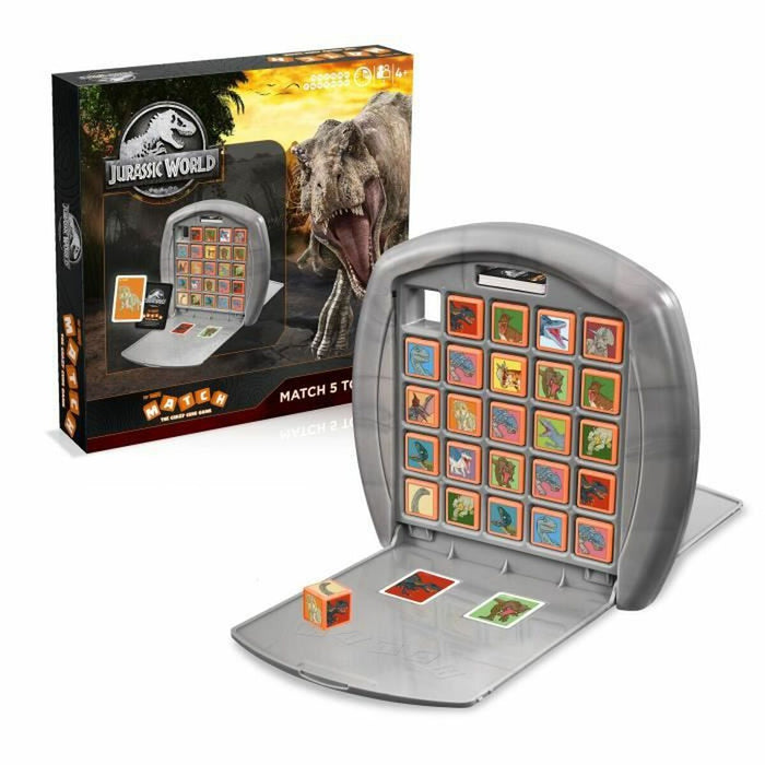 Joc de Memorie Jurassic World Match Multicolor (Inglés, Alemán)