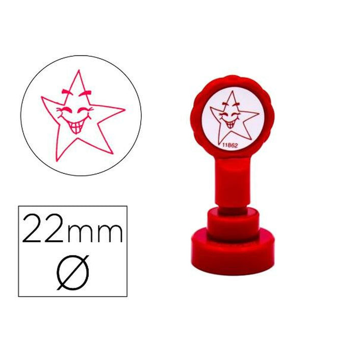 Timbru Artline 11862 Roșu Ø 22 mm
