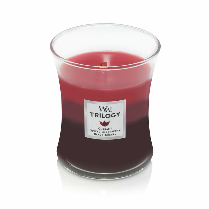 Lumânare Parfumată Woodwick Black Cherry 275 g