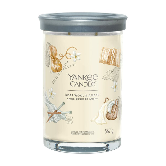Lumânare Parfumată Yankee Candle 567 g Wool & Amber