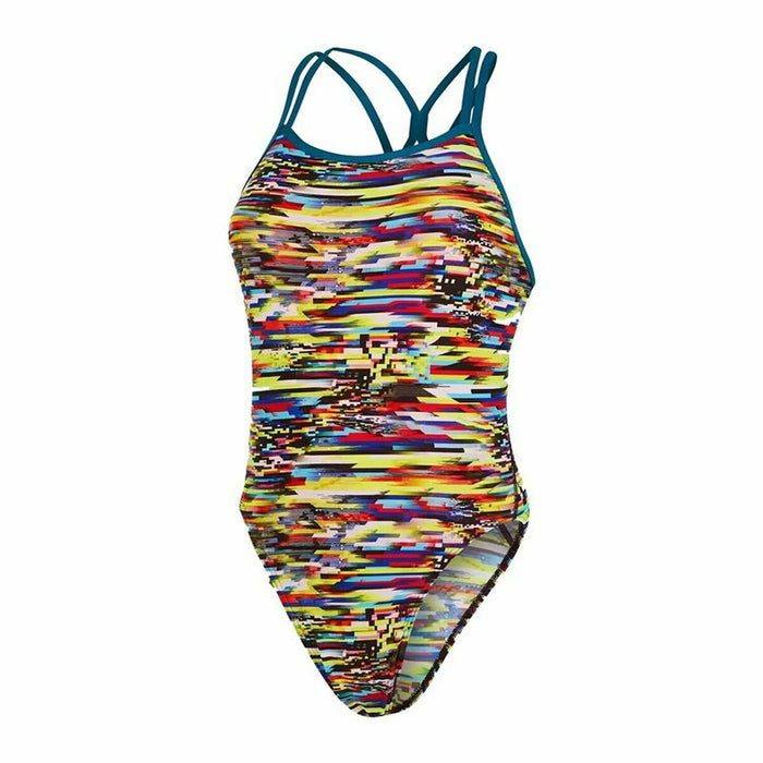 Costum de Baie Femei Speedo ECO Digi Interference Allover Multicolor