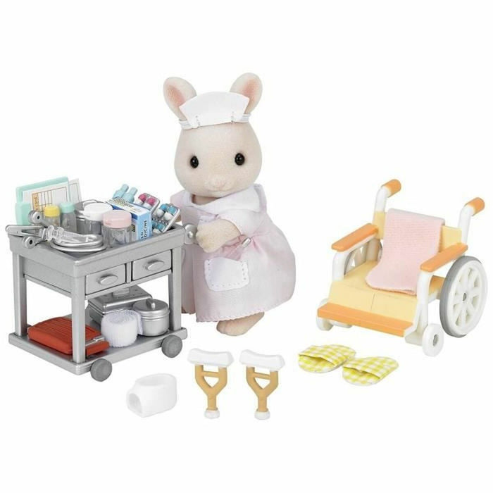 Figurine Articulate Sylvanian Families Nurse and Accessories 5094