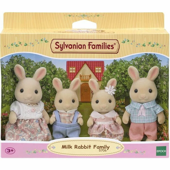 Figură Sylvanian Families 5706 Iepure Familie 4 Piese