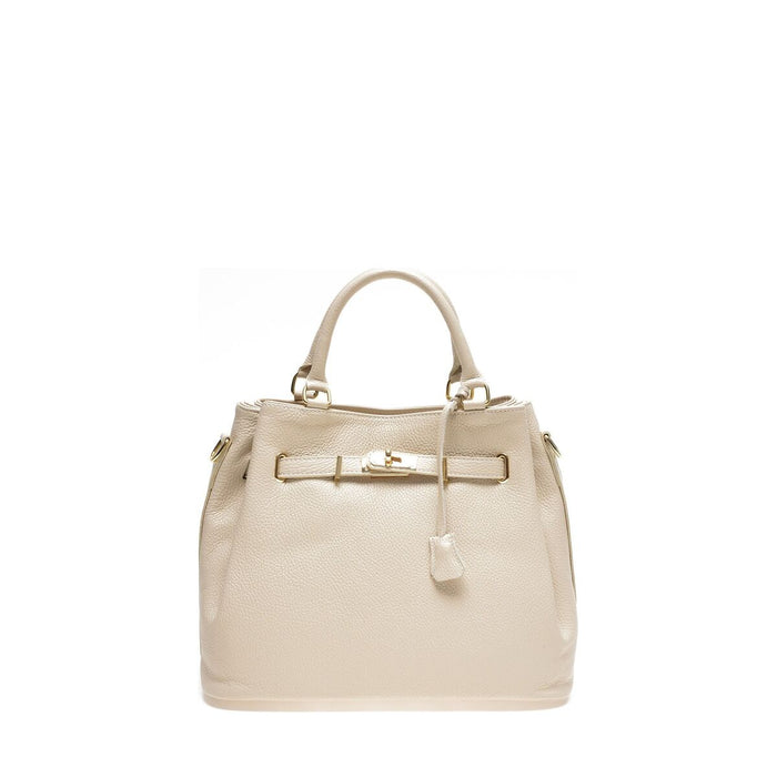 Geantă Damă Anna Luchini SS22-AL-1762-BEIGE Bej (36 x 29 x 17 cm)