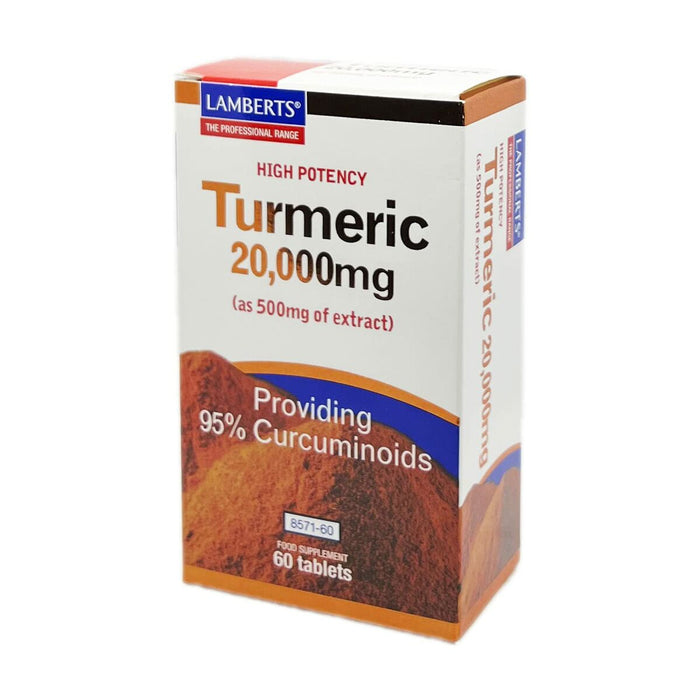 Supliment digestiv Lamberts Curcuma 60 Unități