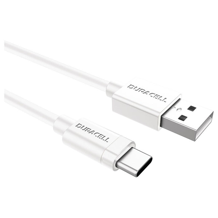 Cablu USB DURACELL USB5031W 1 m Alb