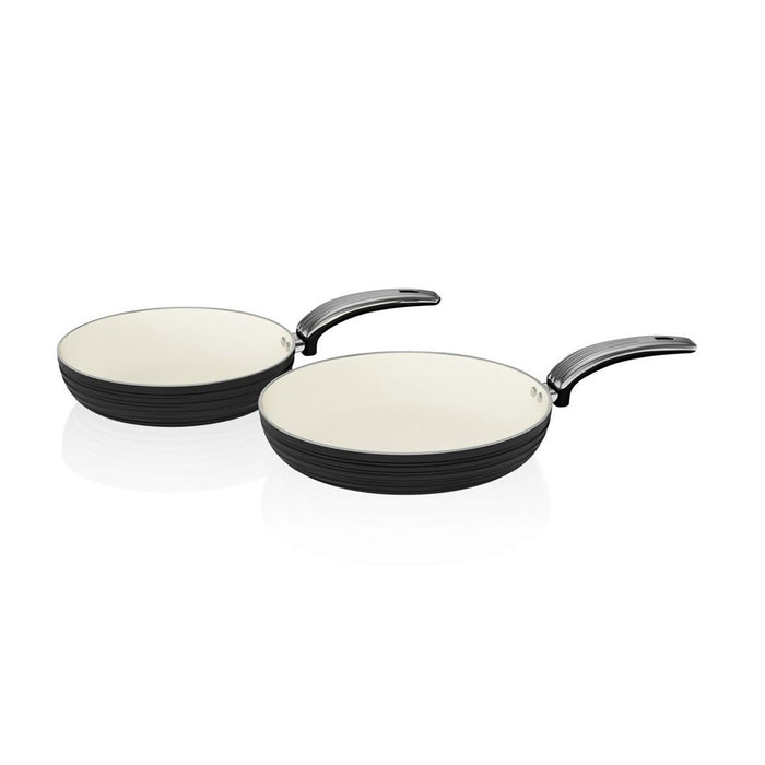 Tigaie Swan SWPS2010BN Negru Argintiu Aluminiu Ø 20 cm Ø 28 cm