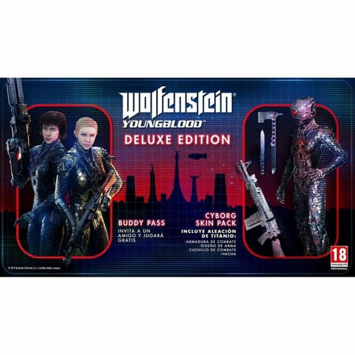Joc video PlayStation 4 PLAION Wolfenstein: Youngblood Deluxe Edition