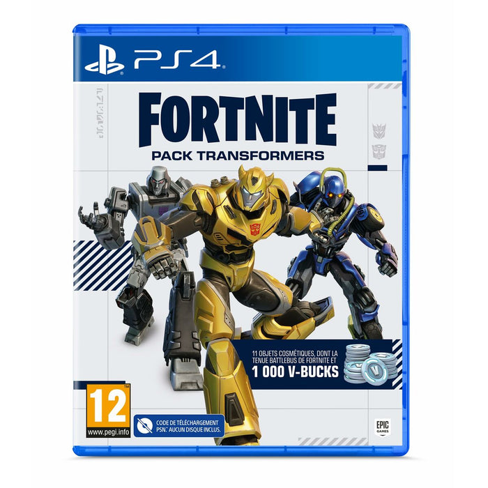 Joc video PlayStation 4 Fortnite Pack Transformers (FR) Cod de descărcare