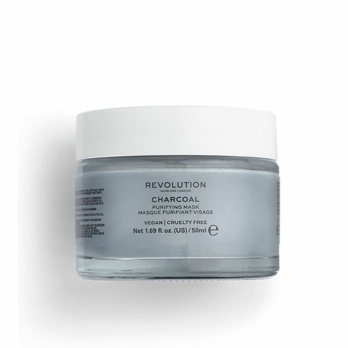 Mască purifiantă Revolution Skincare Charcoal (50 ml)