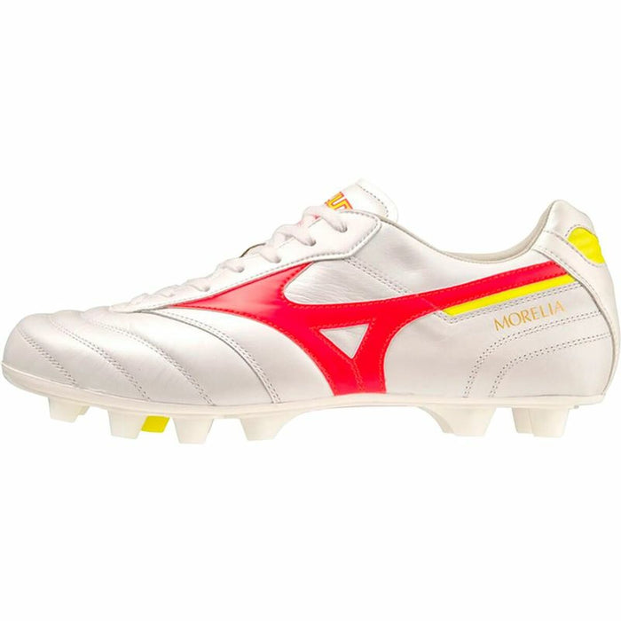 Încălțăminte de Fotbal pentru Adulți Mizuno Morelia II Elite Alb