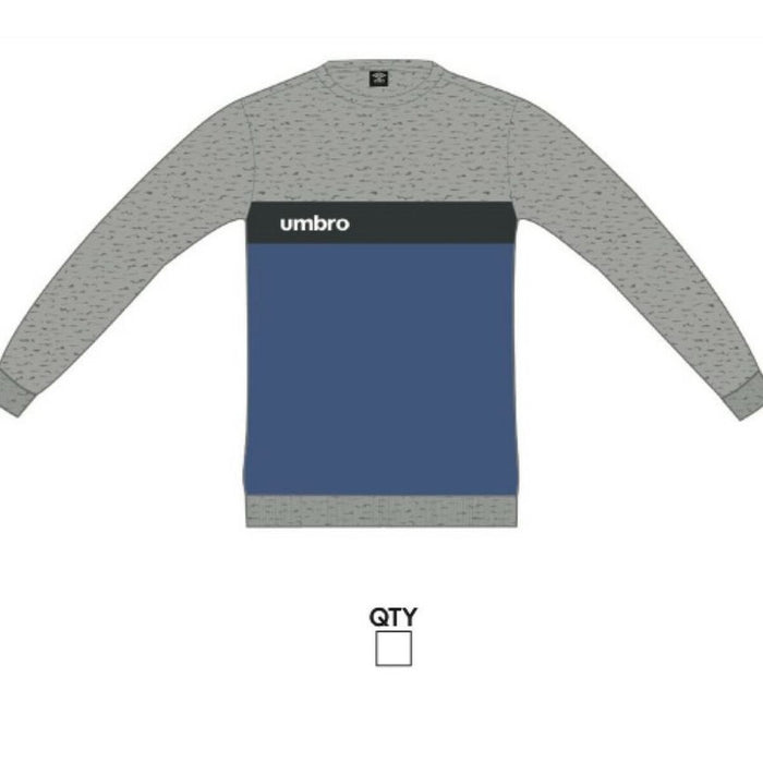 Hanorac fără Glugă Bărbați Umbro FW 66213U LKA Gri