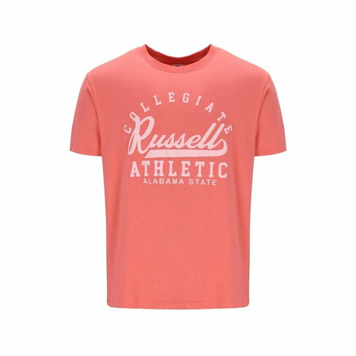 Tricou cu Mânecă Scurtă Russell Athletic Amt A30211 Coral Bărbați